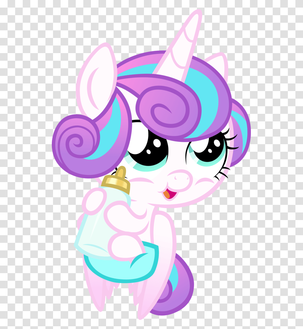 Artist Tuppkam Baby Cute High Res Mlp Flurry Heart Vector, Rattle, Bubble, Sweets, Food Transparent Png