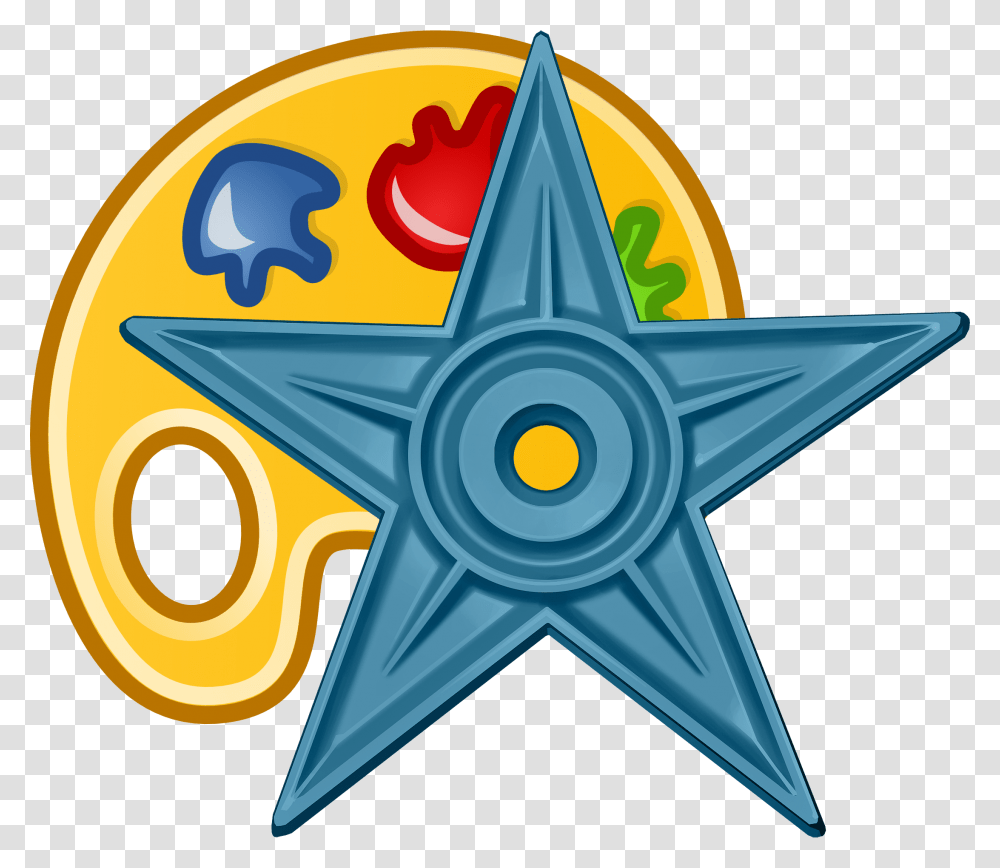 Artistic Barnstar, Star Symbol, Logo, Trademark Transparent Png