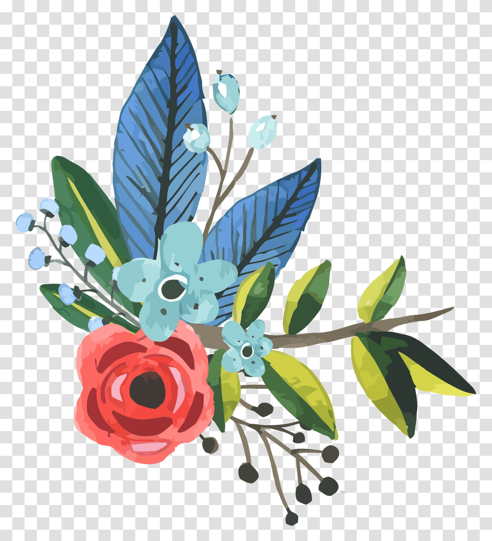 Artistic Clipart Watercolor Paint, Plant, Flower, Blossom Transparent Png