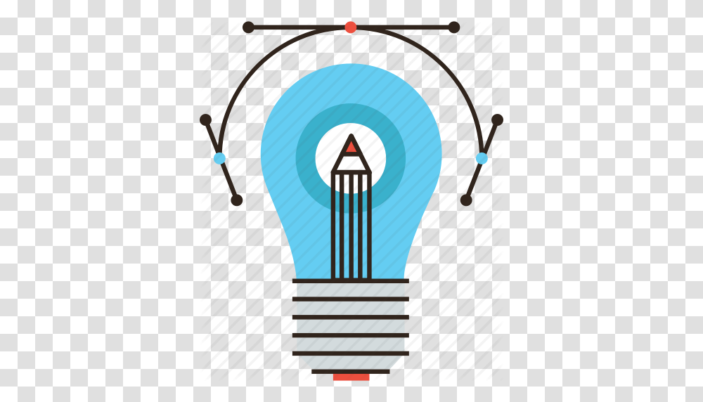 Artistic Creative Creativity Design Draw Idea Lightbulb Icon, Apparel Transparent Png
