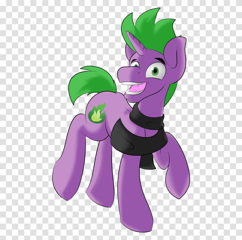 Artistsunsetatmidnight Clothes Ponified Spike Cartoon, Toy, Purple, Costume, Graphics Transparent Png