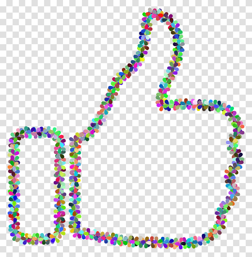 Artjewellerybody Jewelry Thumbs Up Rainbow, Number, Heart Transparent Png