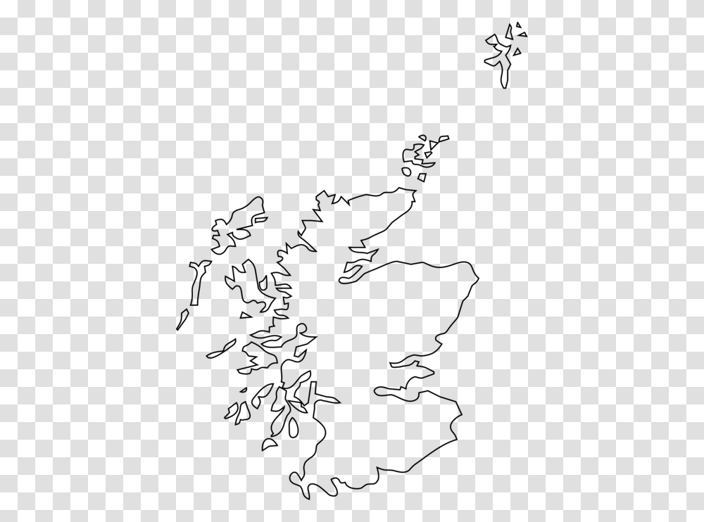 Artmonochrome Photographytext Plain Map Of Scotland, Gray, World Of Warcraft Transparent Png
