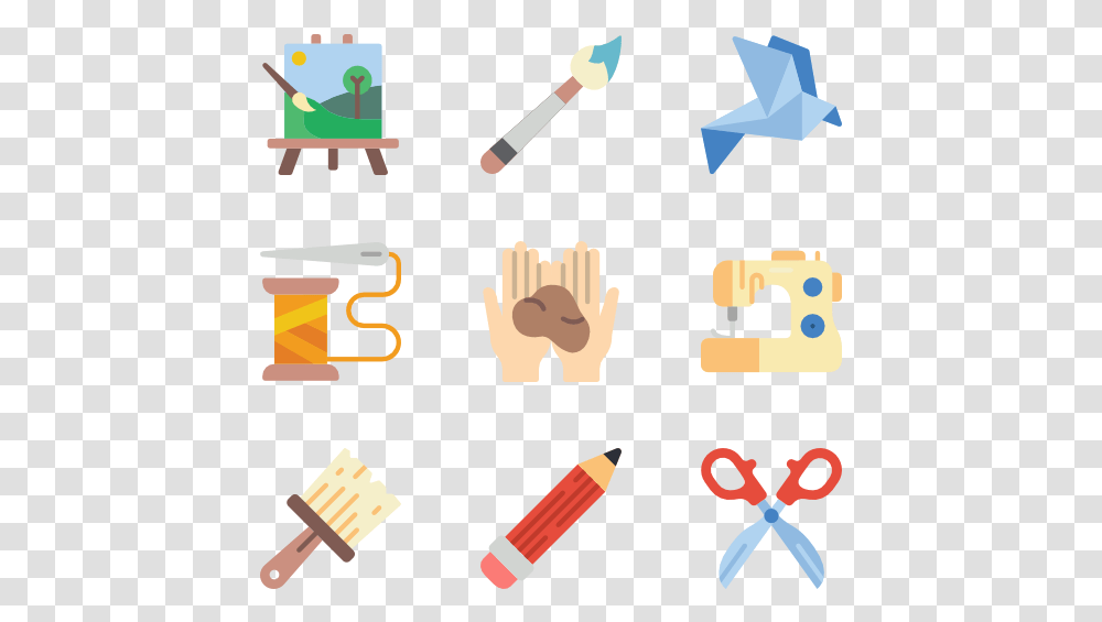 Arts And Crafts Icon, Paper Transparent Png