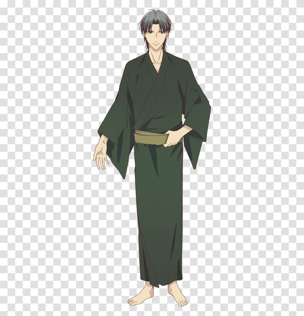 Arts Characternightwear Fruits Basket 2019 Characters, Apparel, Fashion, Robe Transparent Png