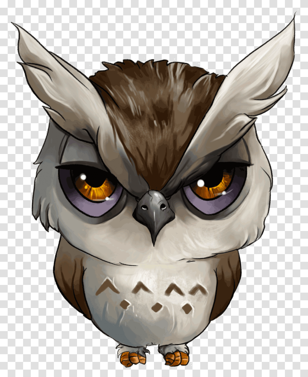 Artstation Once Upon A Summer Owl Conceptual Art Animated Owl Gif Hd, Bird, Animal, Graphics, Glasses Transparent Png