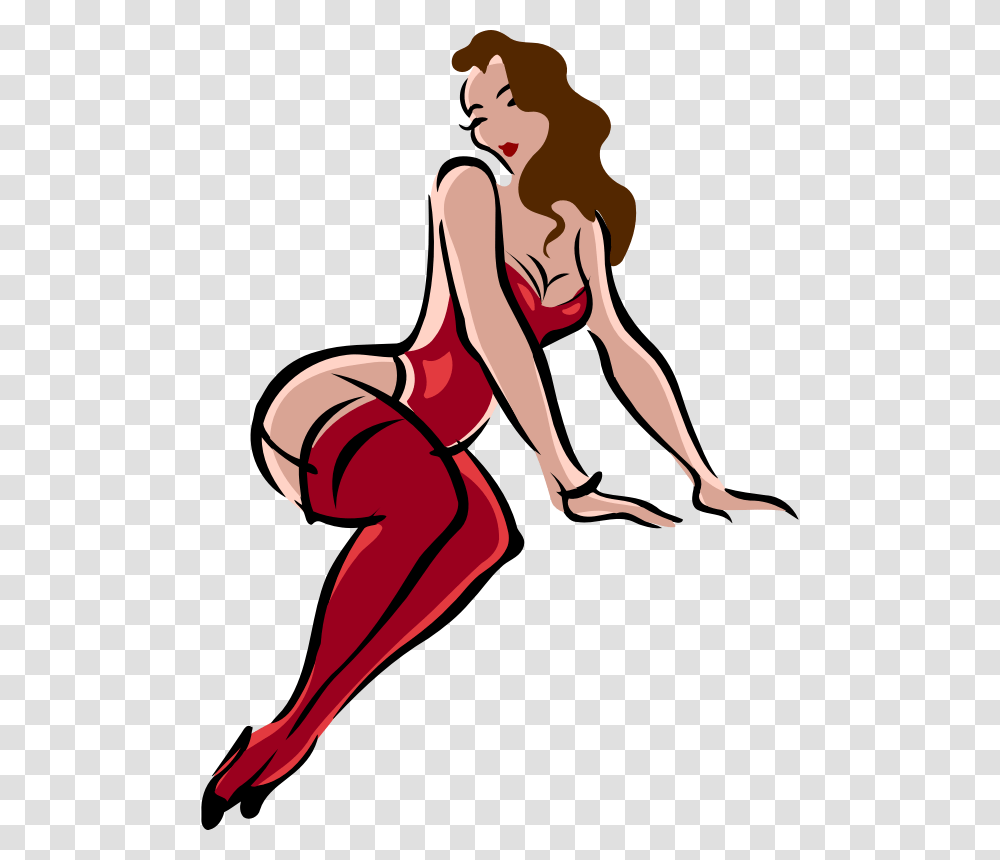 Artthighshoe Sexy Woman Cartoon, Person, Leisure Activities, Dance, Dance Pose Transparent Png