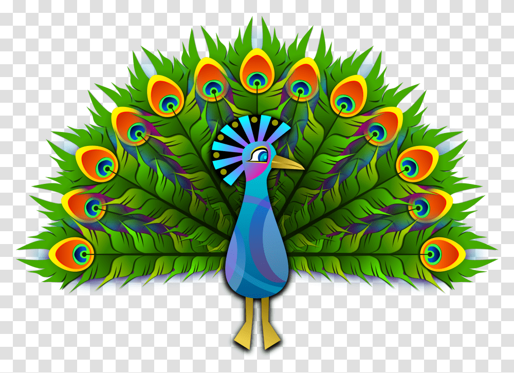 Arttreegraphicsbeak Peacock Clipart, Ornament, Pattern, Bird, Animal Transparent Png
