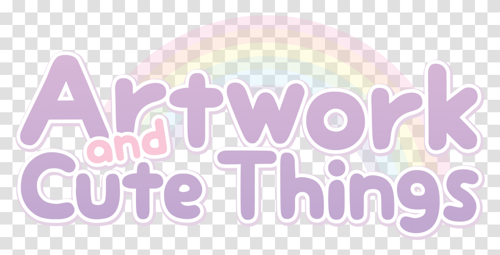 Artwork And Cute Things Logo, Label, Purple, Sticker Transparent Png
