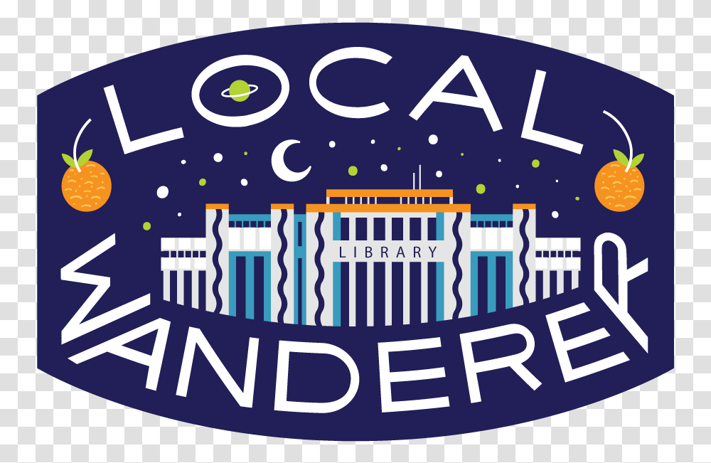 Artwork By Sean Walsh Via Orange County Library System Circle, Logo, Advertisement Transparent Png