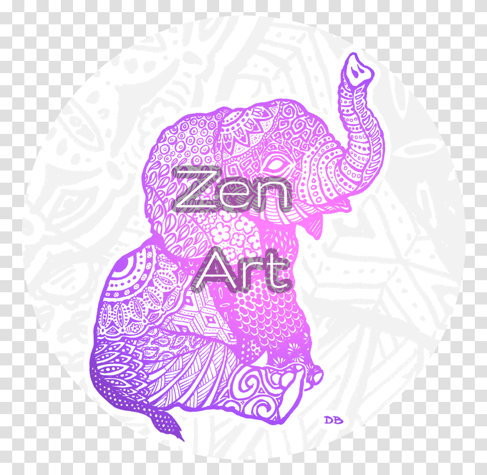 Artwork - Dan Bingham Art Zen Circle, Label, Text, Sticker, Symbol Transparent Png