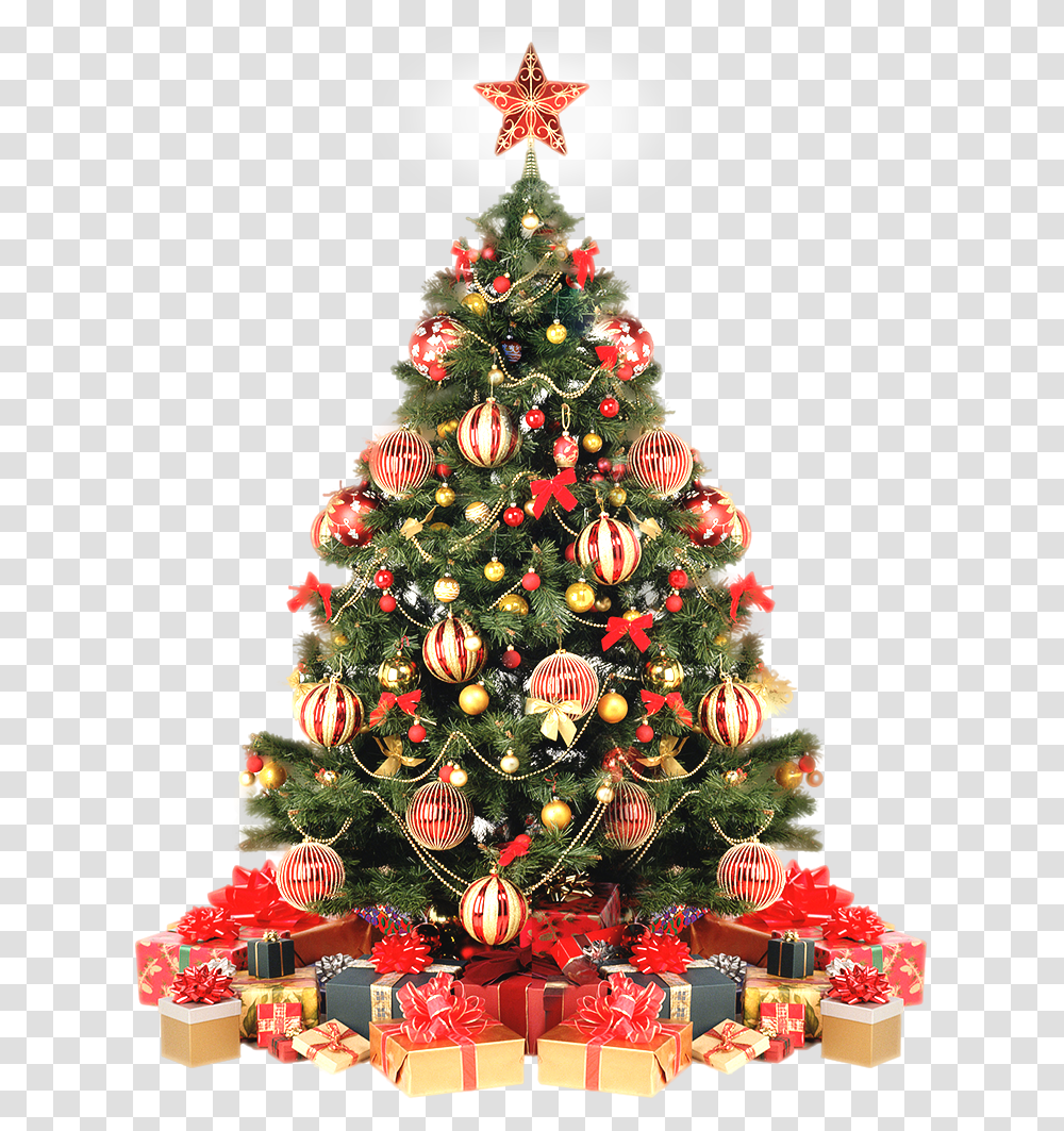 Arvore De Natal Christmas Tree With Gift, Ornament, Plant Transparent Png