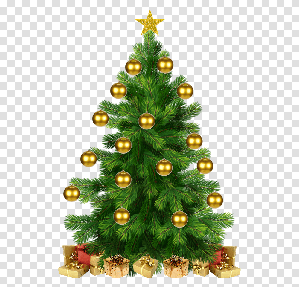 Arvore De Natal Com Estrela E Prendas E Bolinhas Mensagem De Natal, Christmas Tree, Ornament, Plant, Pine Transparent Png