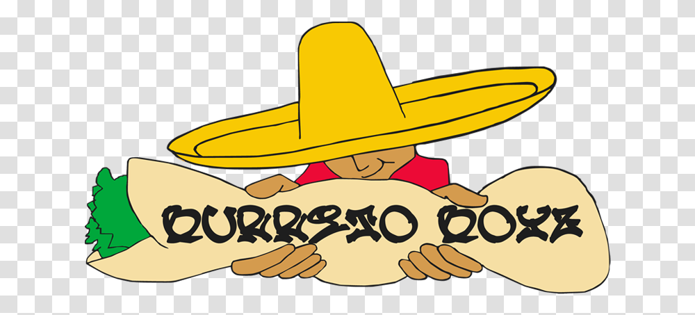 As An Avid Watcher Of The Food Network I Love Looking Burrito Boyz Logo, Clothing, Apparel, Sombrero, Hat Transparent Png