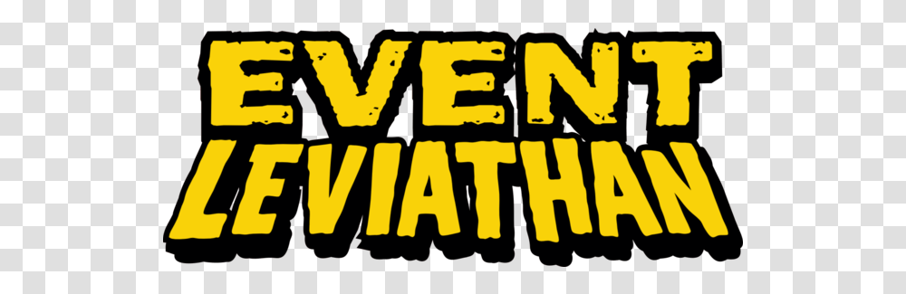 As Event Leviathan Looms Event Leviathan Logo, Word, Text, Alphabet, Vehicle Transparent Png