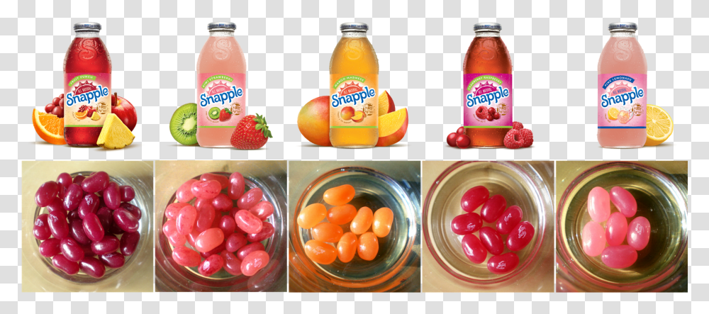 As I've Already Confessed To My Love For Jelly Belly Jelly Belly Snapple Flavors, Juice, Beverage, Drink, Plant Transparent Png