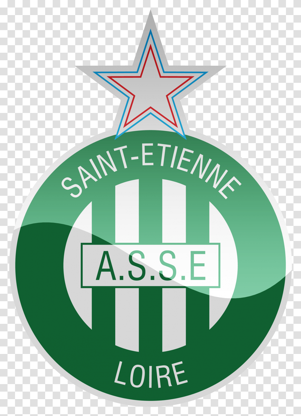 As Saint Etienne Hd Logo St Etienne, Symbol, Trademark, Trophy Transparent Png