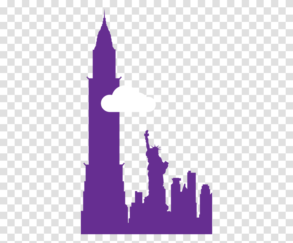 As Tall As The Empire State Building Statue Of Liberty Silhouette, Number, Alphabet Transparent Png