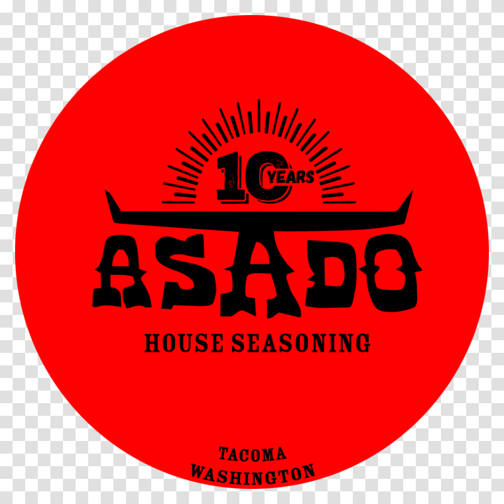 Asado House Spice 10 Year Circle, Advertisement, Poster, Flyer Transparent Png