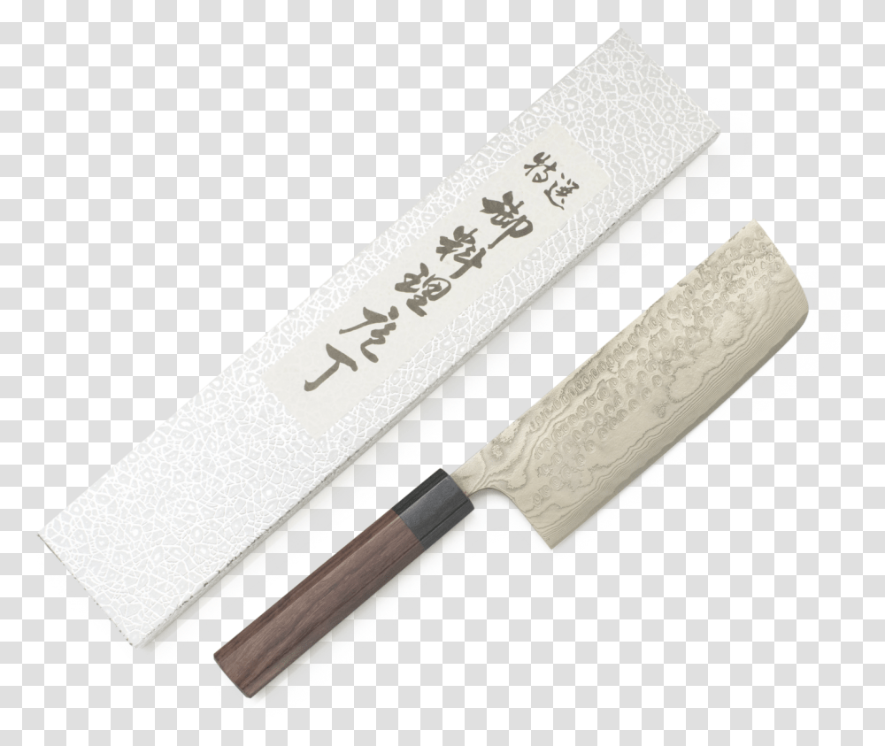 Asai Pm Wa Nakiri Vegetable Cleaver Hunting Knife, Weapon, Weaponry, Blade, Letter Opener Transparent Png