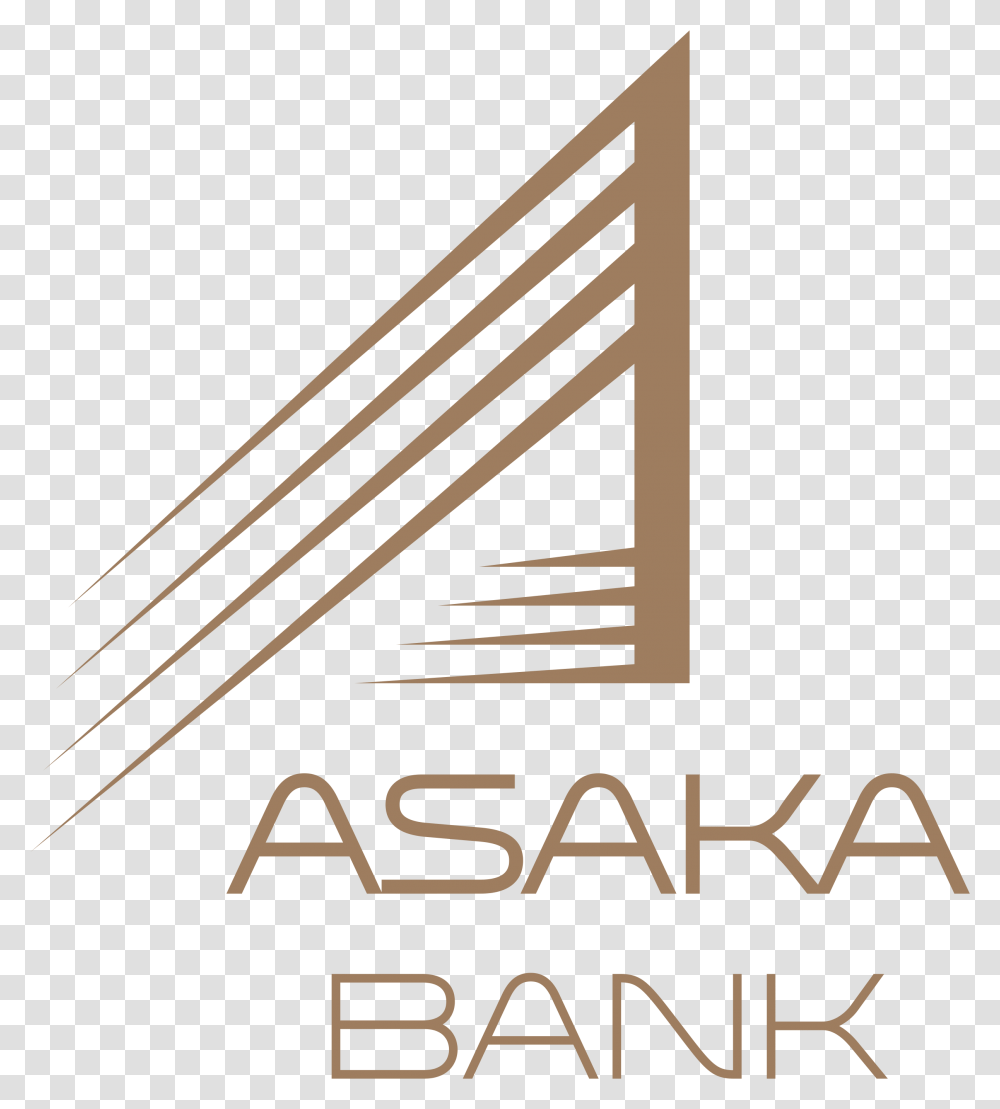 Asaka Bank Logo Tan, Arrow, Outdoors Transparent Png