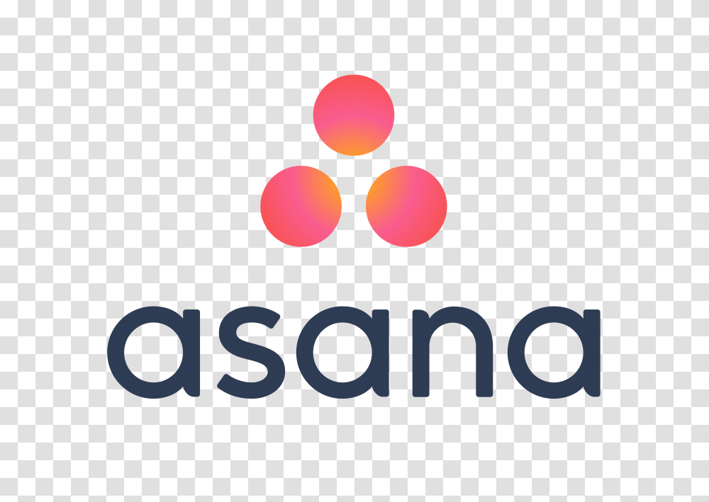 Asana Logo, Word, Light Transparent Png