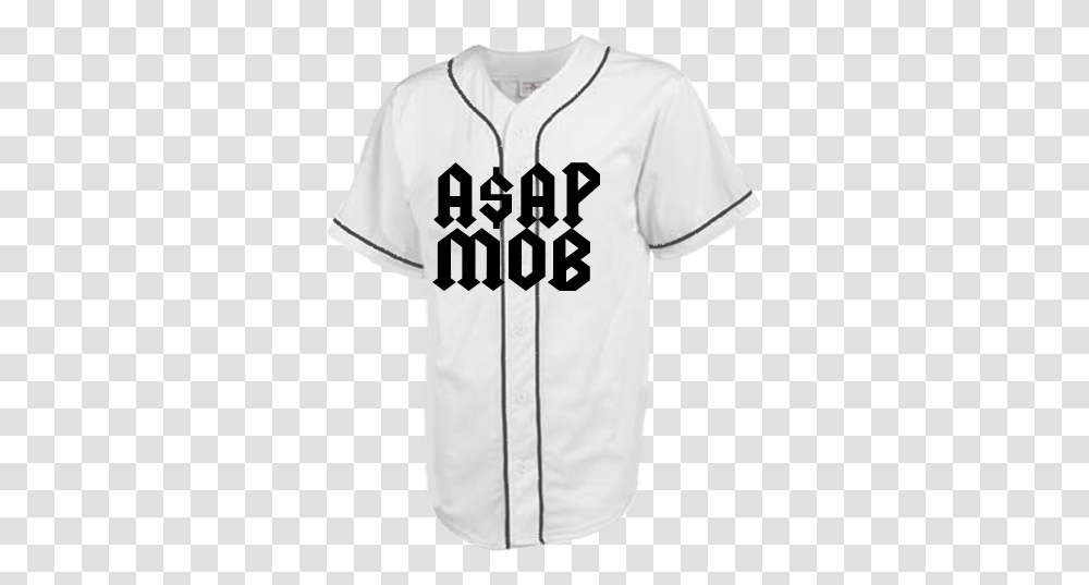 Asap Mob New Adult Full Button Baseball Fakku Foot Job Shirts, Clothing, Apparel, T-Shirt, Person Transparent Png