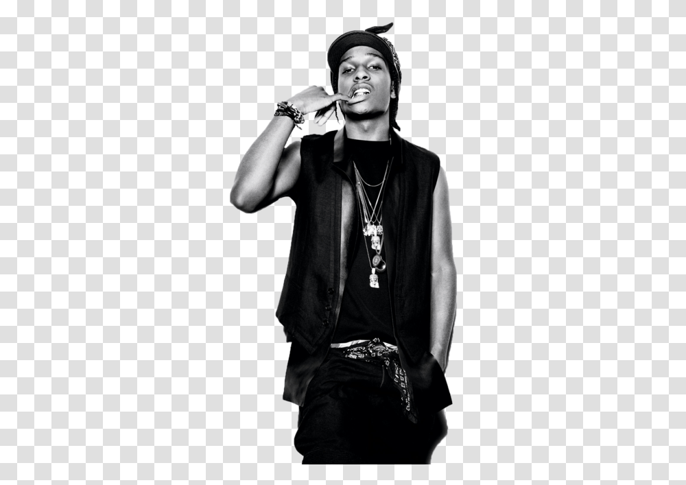 Asap Rocky Asap And Aap Rocky Image Ap Rocky Y Rihanna, Pendant, Person, Human Transparent Png