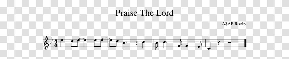 Asap Rocky Praise The Lord Flute Notes, Gray, World Of Warcraft Transparent Png