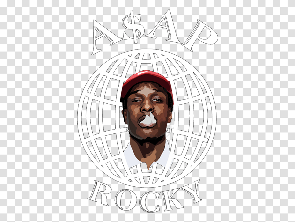 Asap Rocky Spiral Notebook Language, Person, Poster, People, Performer Transparent Png