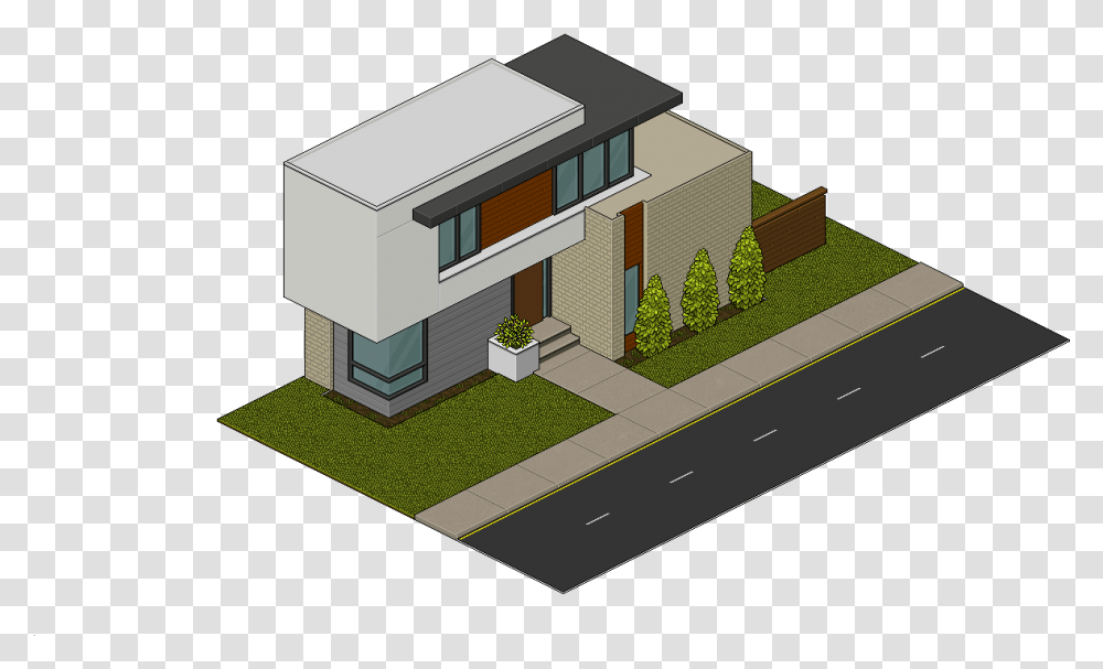 Asas House, Grass, Plant, Building, Housing Transparent Png