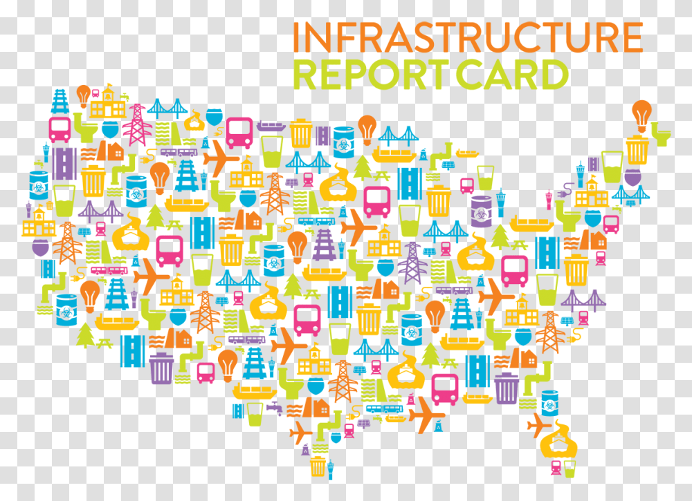 Asce Infrastructure Report Card, Label, Doodle, Drawing Transparent Png