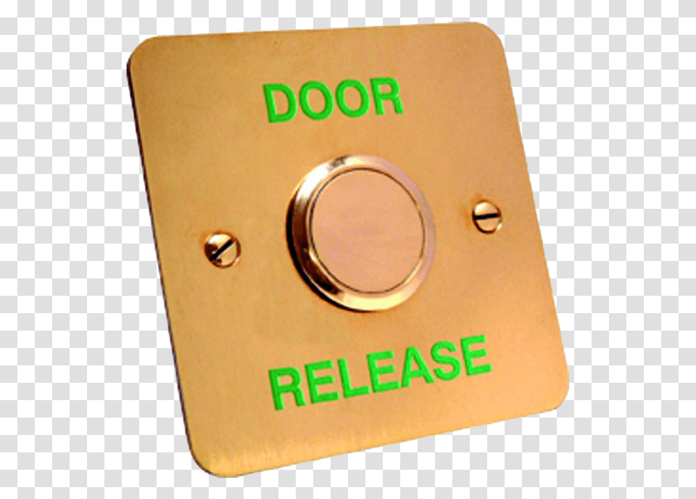 Asec 3e0659 4dr Polished Brass Surface 1 Gang Exit Circle, Switch, Electrical Device, Box Transparent Png