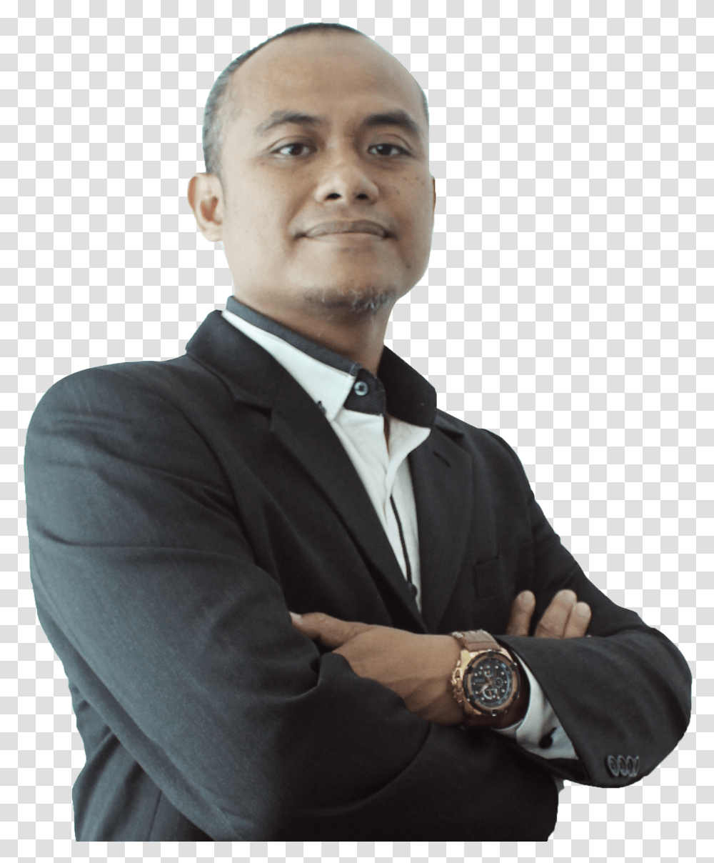 Asep Sulaeman Sabanda, Person, Suit, Overcoat Transparent Png