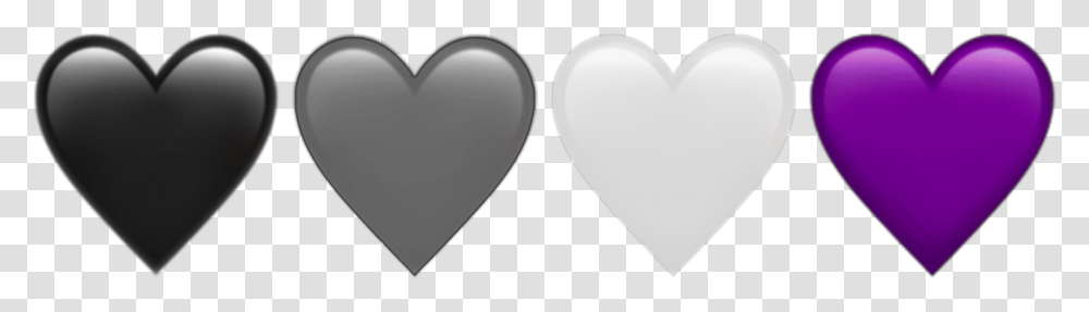 Asexual Flag Hearts Heart, Plectrum, Lighting, Cutlery Transparent Png