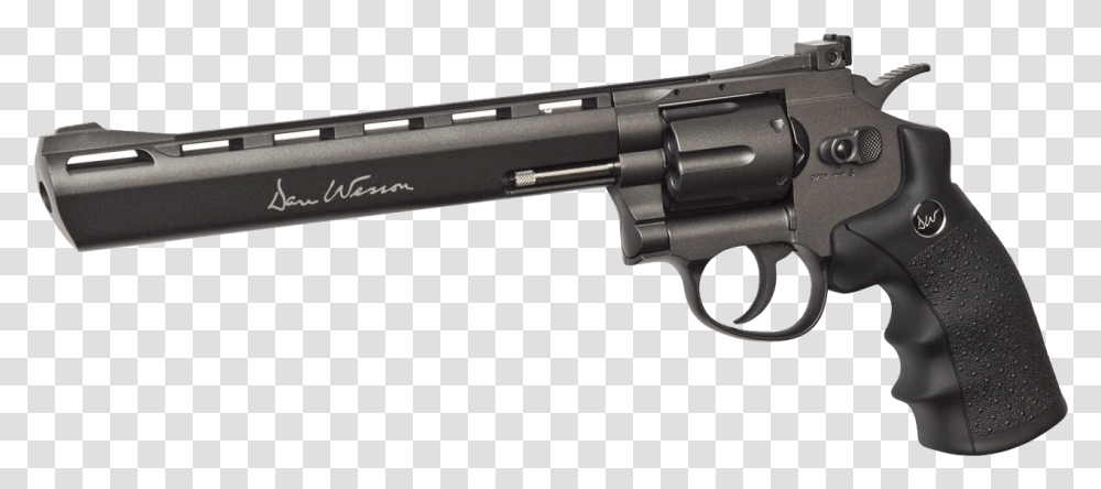 Asg Dan Wesson 8 Inch Revolver Download Dan Wesson Airsoft Revolver 8 Inch, Gun, Weapon, Weaponry, Handgun Transparent Png