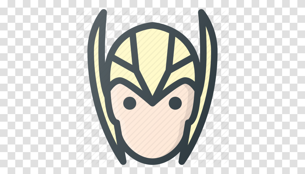 Asgardian Avatar Head Marvel People Thor Icon, Plant, Doodle, Drawing Transparent Png