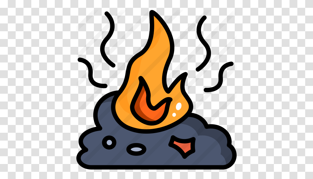 Ash Ash Icon, Fire, Flame, Bonfire Transparent Png