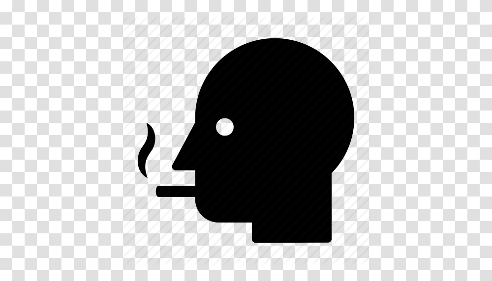 Ash Cigarette Head No Smoking Smoke Smoker Smoking Icon, Piano, Leisure Activities, Musical Instrument, Silhouette Transparent Png