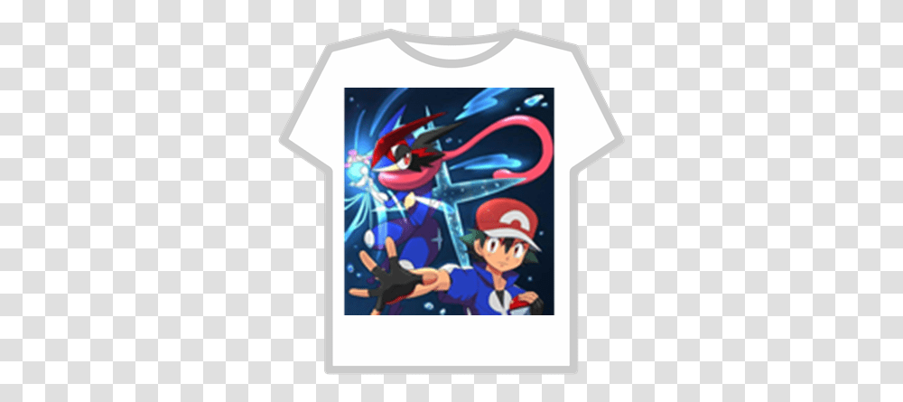 Ash Greninja Roblox Basilique Du, Clothing, Apparel, Person, Human Transparent Png