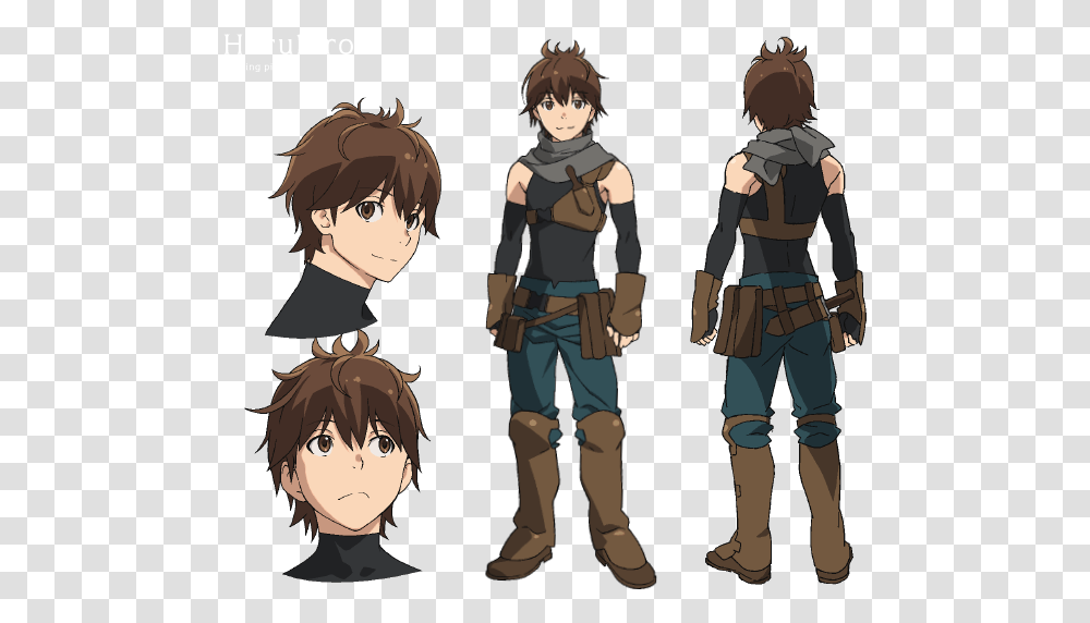 Ash Haruhiro G Hai To Gensou No Grimgar Haruhiro, Comics, Book, Manga, Person Transparent Png