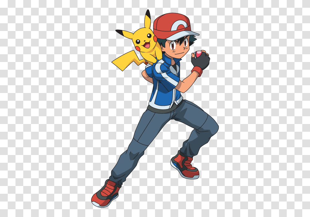 Ash Ketchum Pokemon X And Y Ash, Person, Sport, Cricket, Hand Transparent Png