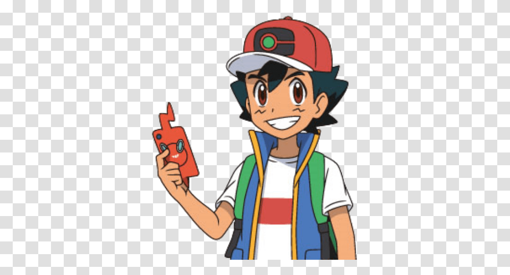 Ash Ketchum Screenshots Images And Pokemon Ash, Person, Helmet, Clothing, Video Gaming Transparent Png