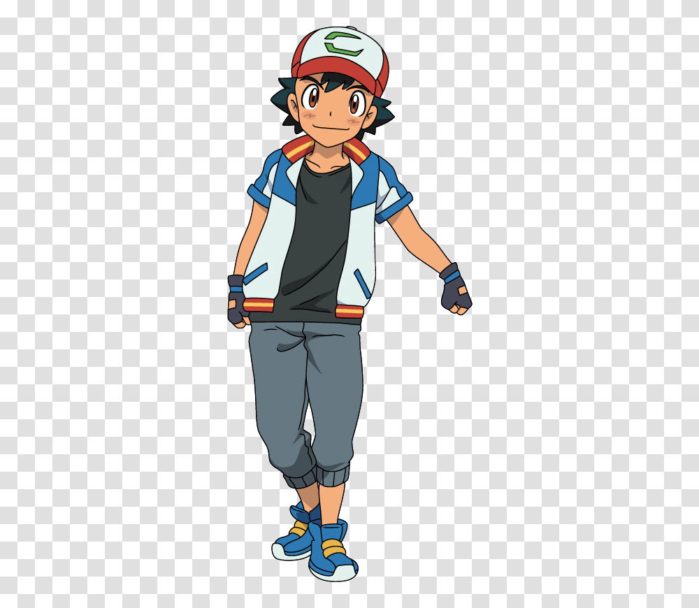Ash M21 Pokemon The Power Of Us Ash, Person, People, Sport Transparent Png