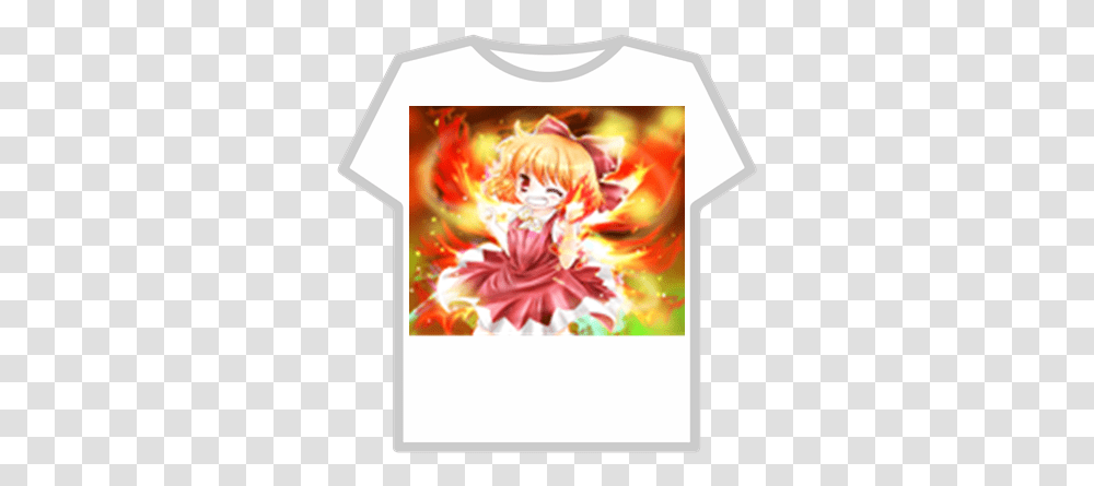 Ash The Fire Fairy Roblox T Shirt Roblox Adidas, Art, Clothing, Graphics, Text Transparent Png