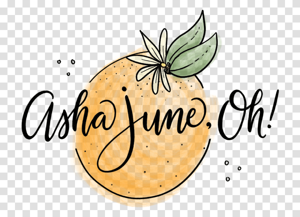 Asha June Oh, Label, Plant, Fruit Transparent Png