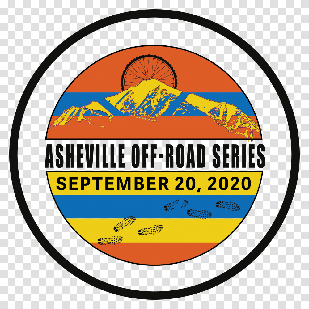 Asheville Duathlon 10k Off Road Run Amp Gravel Grinder Circle, Label, Logo Transparent Png