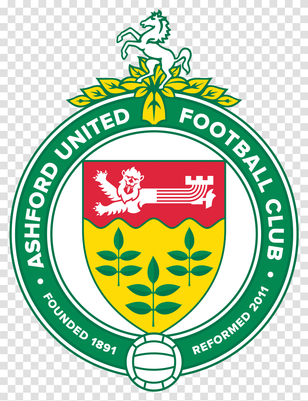 Ashford United Fc Ashford United, Logo, Symbol, Trademark, Badge Transparent Png