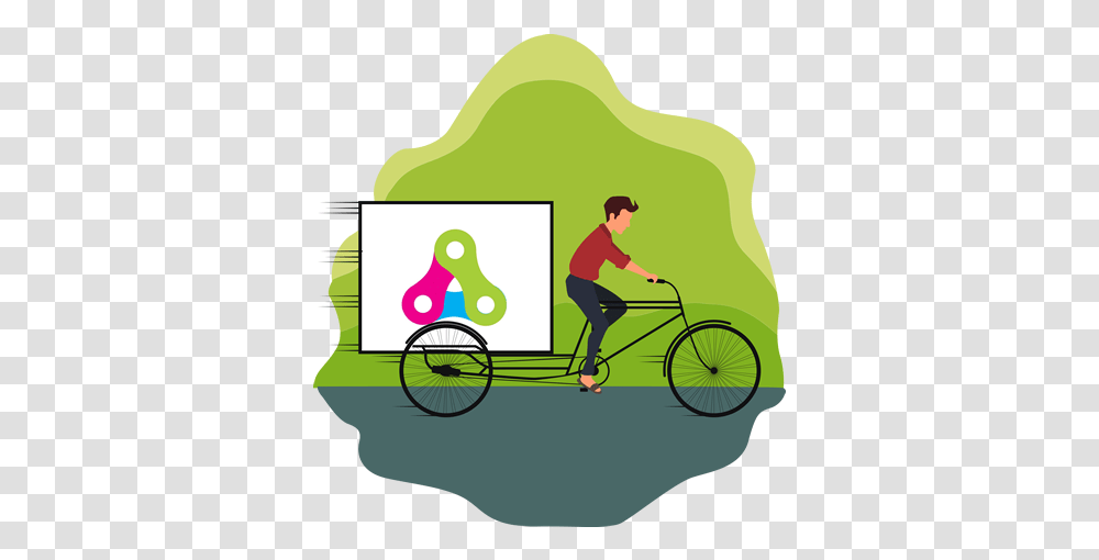 Ashish Publicity Services Cycle, Person, Human, Bicycle, Vehicle Transparent Png