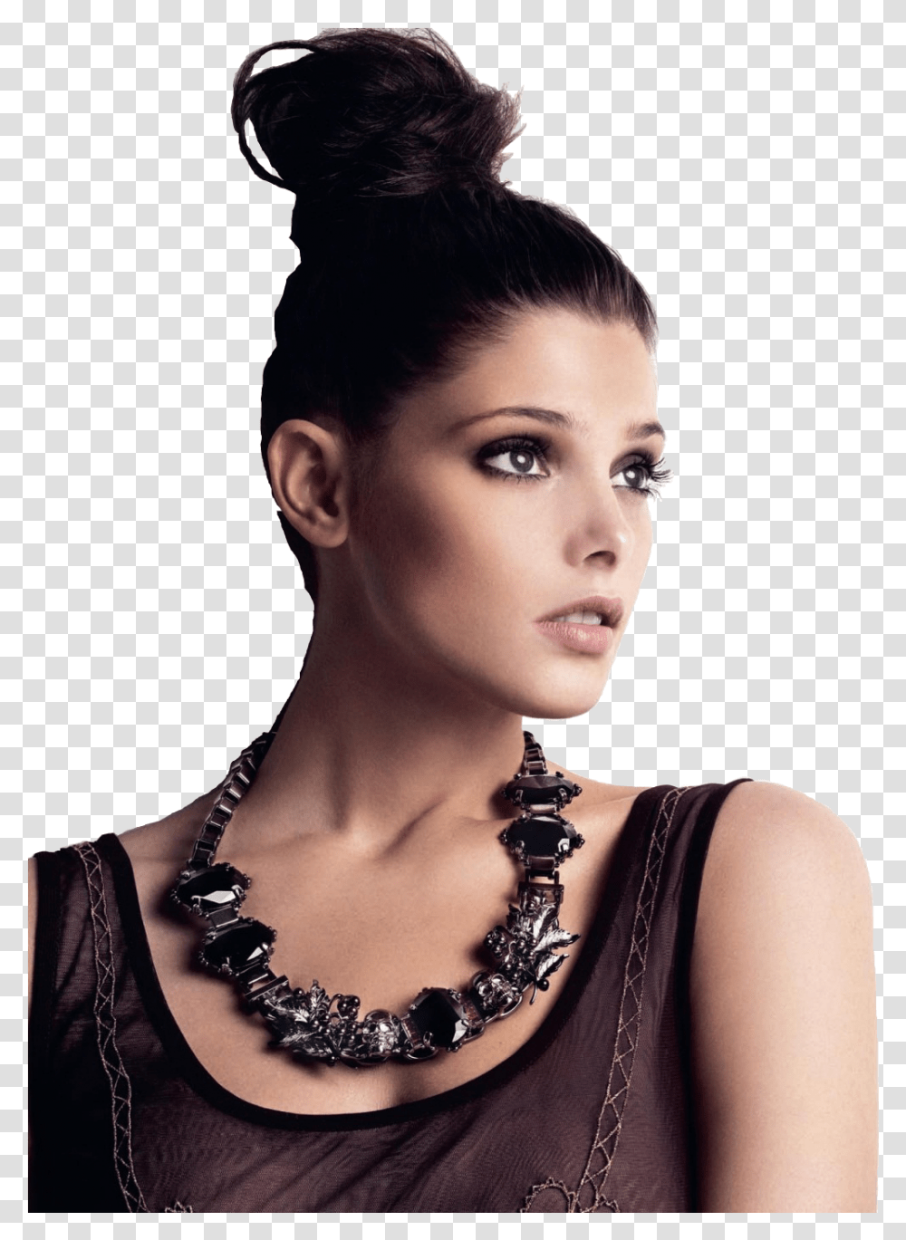 Ashley Greene Photoshoot 2010, Necklace, Jewelry, Accessories, Person Transparent Png